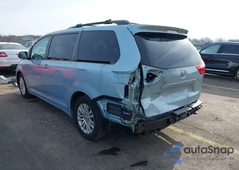 2015 Toyota Sienna Xle 8 Passenger из США, поврежденный, VIN 5TDYK3DC1FS584983
